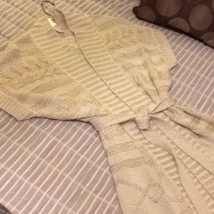 Chico’s Long Shimmery Sweater Vest